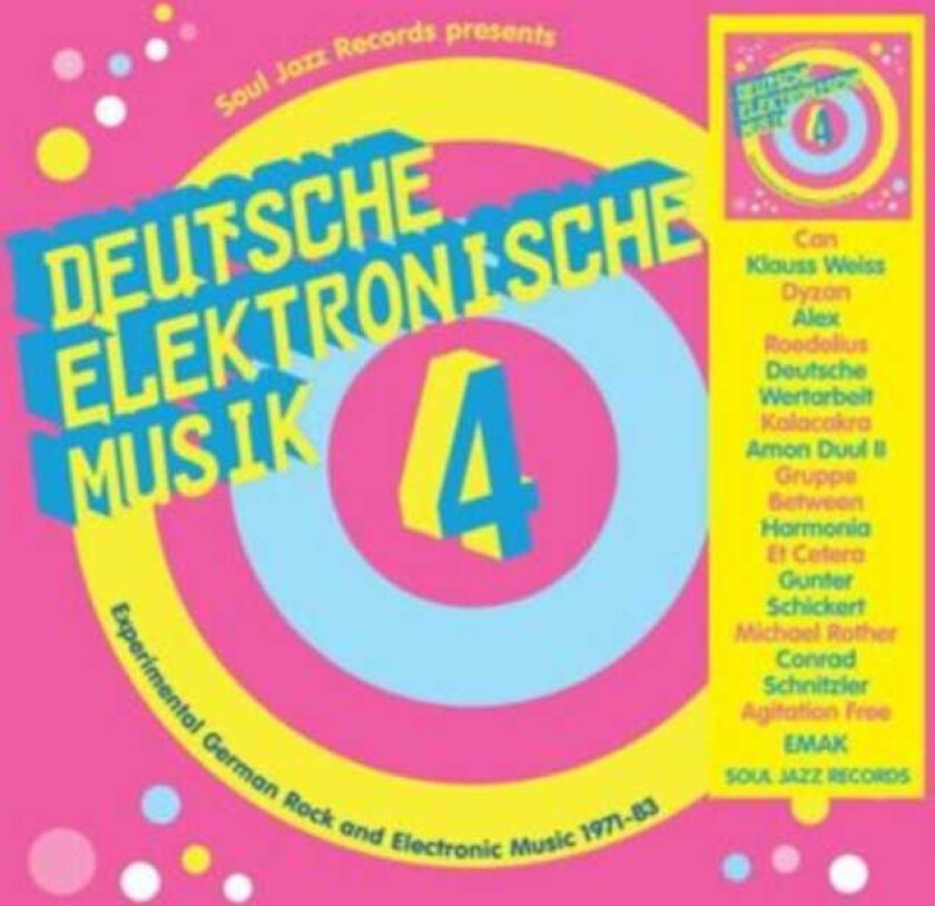 Diverse Artister, Diverse Rock  Deutsche Elektronische Musik 4  LP/Vinyl