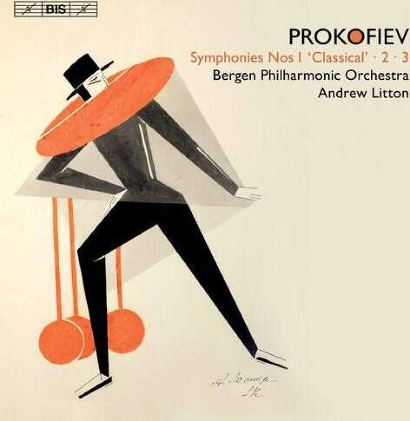 Bergen Philharmonic Orchestra, Andrew Litton  Prokofiev: Symphonies Nos. 1, 2, 3  CD