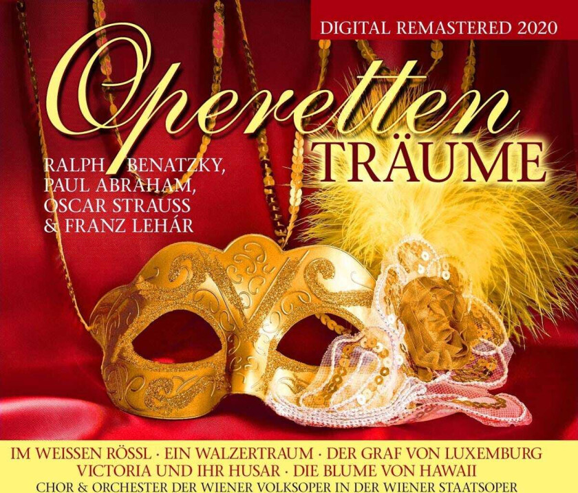Diverse Klassisk Die Grössten Opperetten Vol.2: Im Weissen Rössl / Die Blume Von Hawaii / Der Graf Von Luxemburg CD