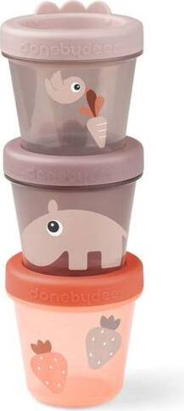 Done By Deer Baby Food Container 3-Pack Ozzo, Powder