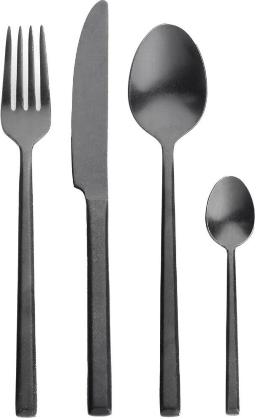 Pure bestikksett 24 deler Black