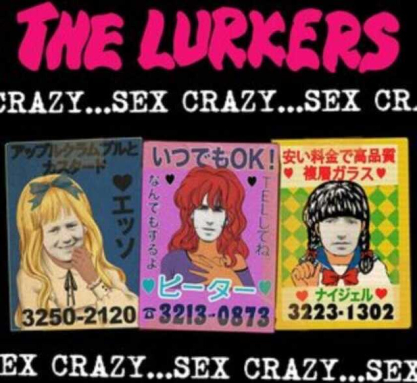 The Lurkers Sex Crazy LP/Vinyl