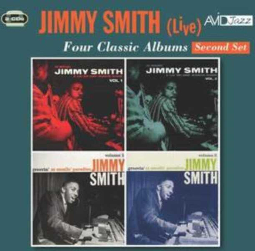 Jimmy Smith  Four Classic Albums (Live At Club “Baby Grand” Vol 1 / Live At Club “Baby Grand” Vol 2 / Groovin' At  CD