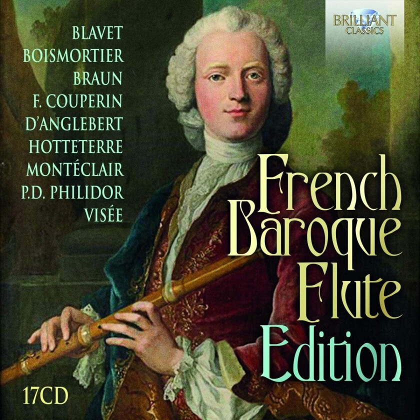 Diverse Artister, Diverse Klassisk  French Baroque Flute Edition  CD