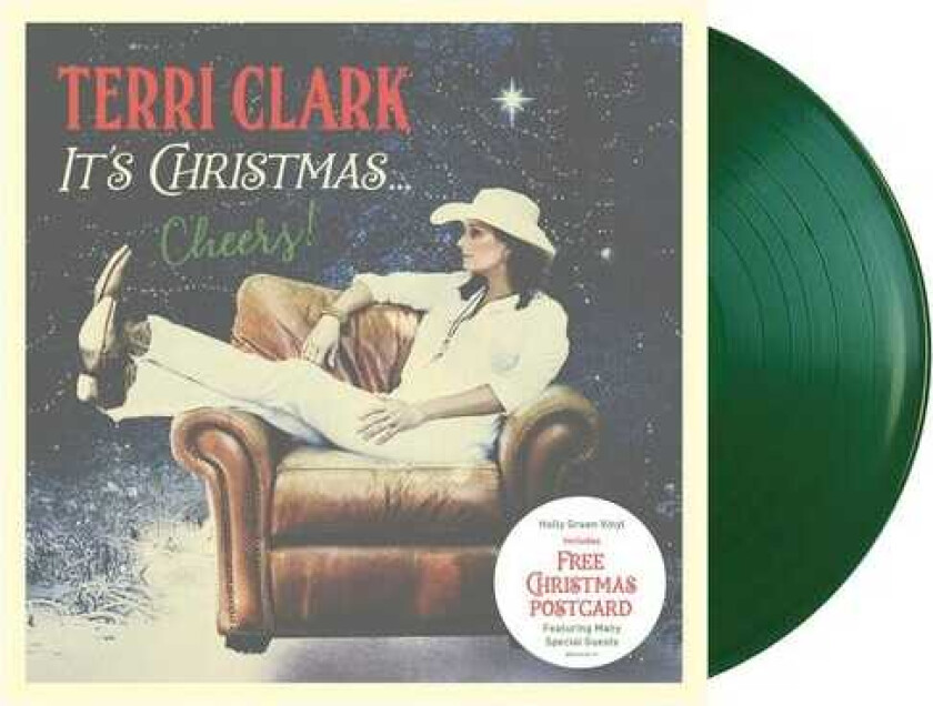 Terri Clark It's Christmas...Cheers! LP/Vinyl