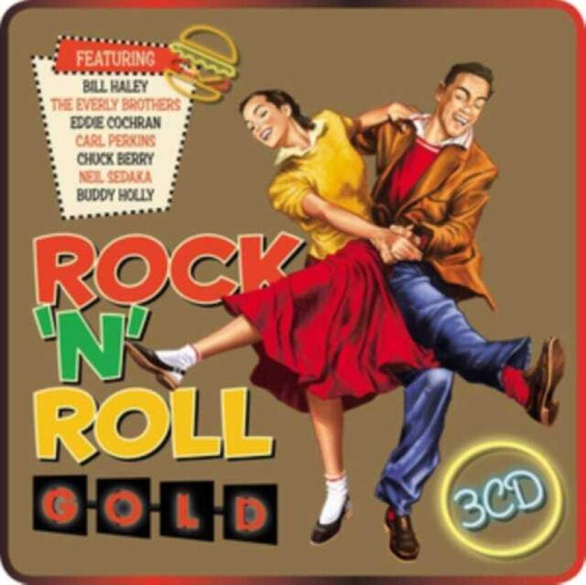 Diverse Artister, Diverse Rock Rock N Roll Gold CD