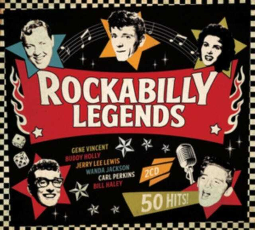 Diverse Artister, Diverse Rock  Rockabilly Legends  CD