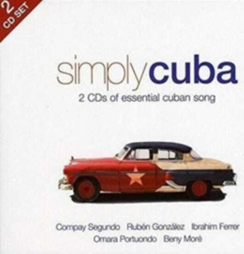 Diverse Artister, Diverse Latin, Diverse World Music  Simply Cuba  CD