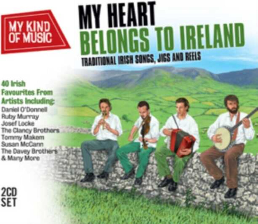 Diverse Artister, Diverse World Music  My Kind Of Music  My Heart Belongs To Ireland  CD