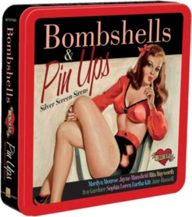 Diverse Artister, Diverse Pop  Bombshells & Pin Ups!: Silver  CD