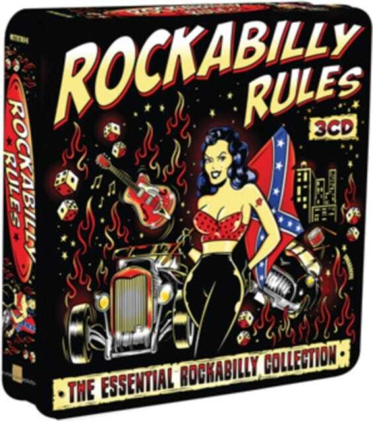 Diverse Artister, Diverse Rock  Rockabilly Rules  CD