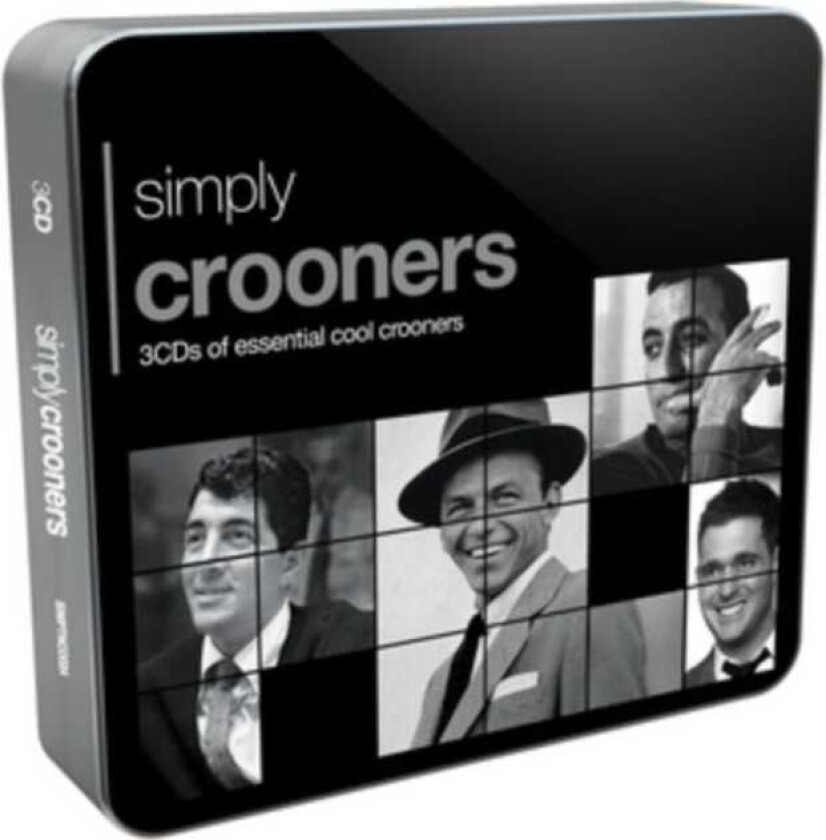 Diverse Artister, Diverse Jazz Simply Crooners CD