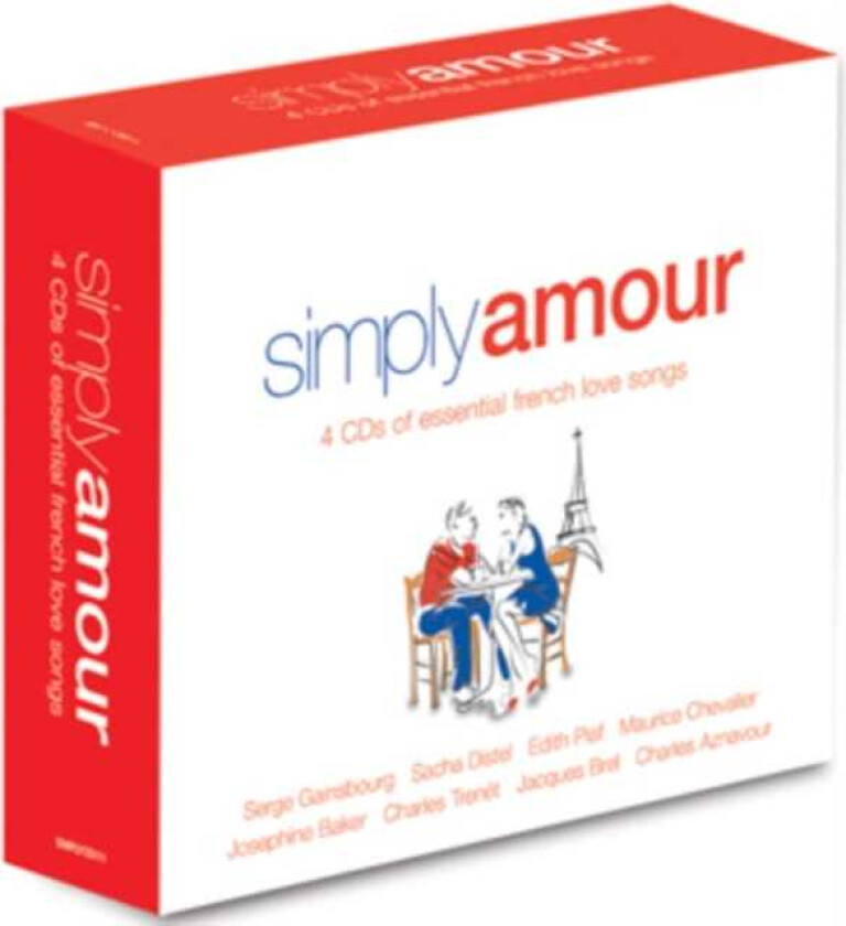 Diverse Artister, Diverse Pop  Simply Amour  CD