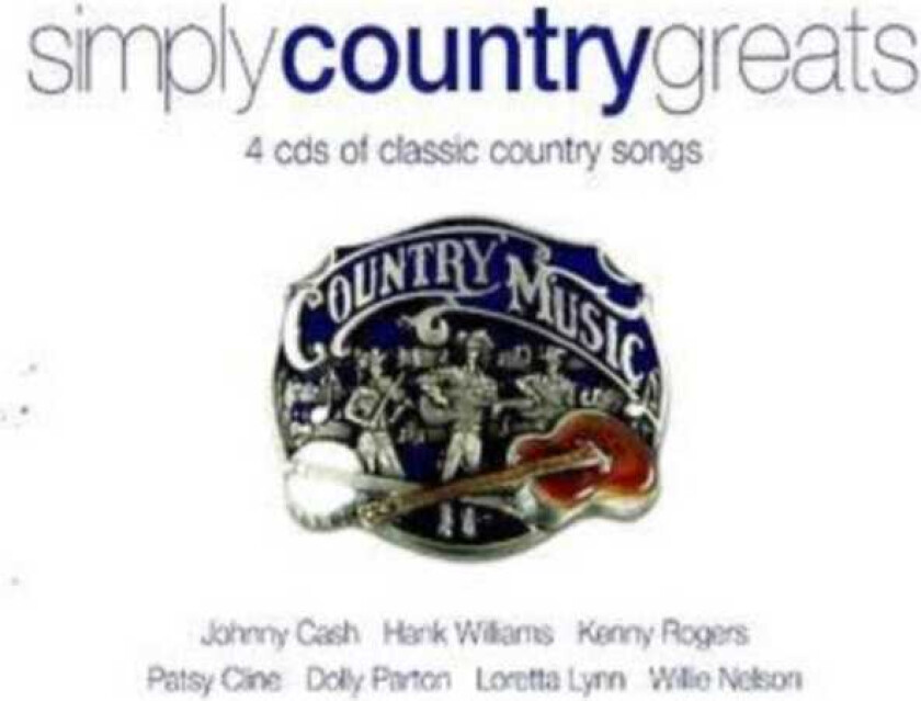 Diverse Artister, Diverse Country  Simply Country Greats  CD