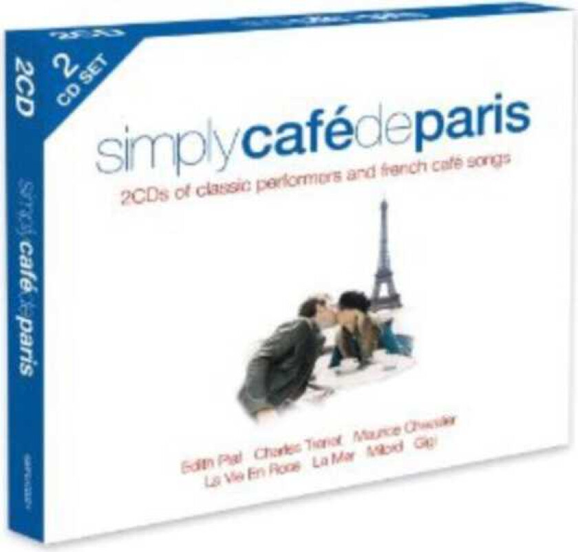 Diverse Artister, Diverse Pop  Simply Cafe De Paris  CD