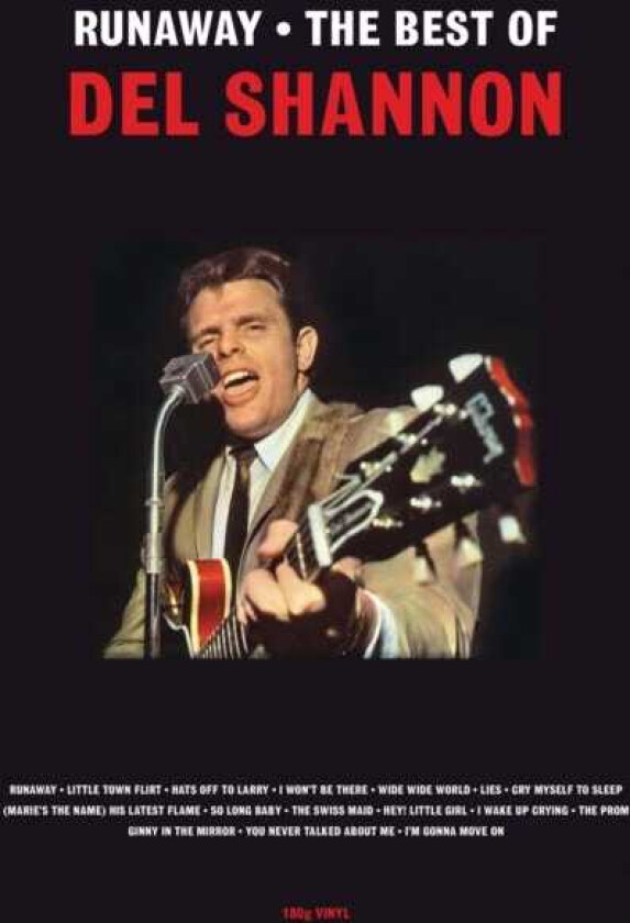Del Shannon Runaway Best Of Del Shannon LP/Vinyl