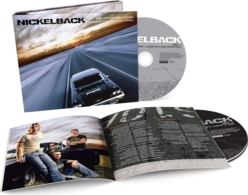 Nickelback  All The Right Reasons  CD