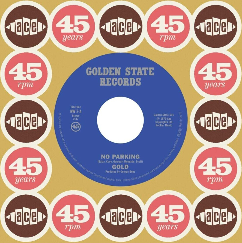 Gold No Parking LP/Vinyl