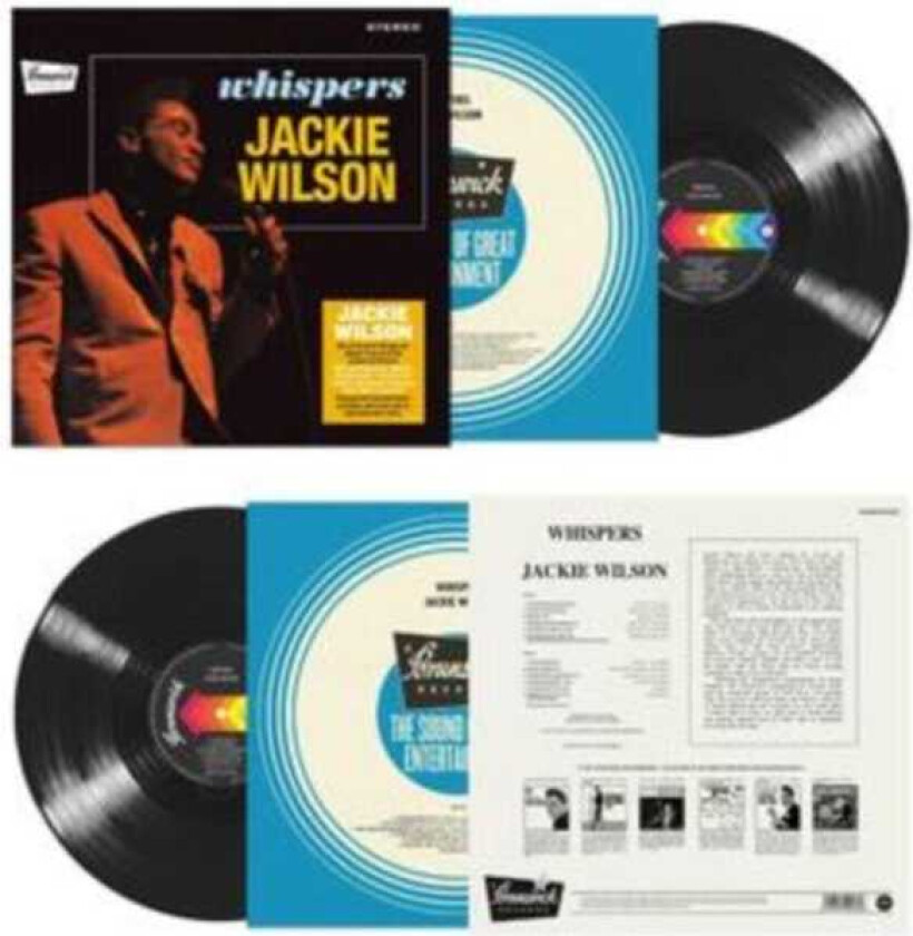 Jackie Wilson Whispers LP/Vinyl