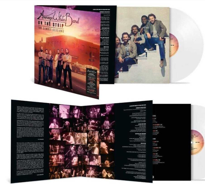 Average White Band On The Strip The Sunset Sessions LP/Vinyl