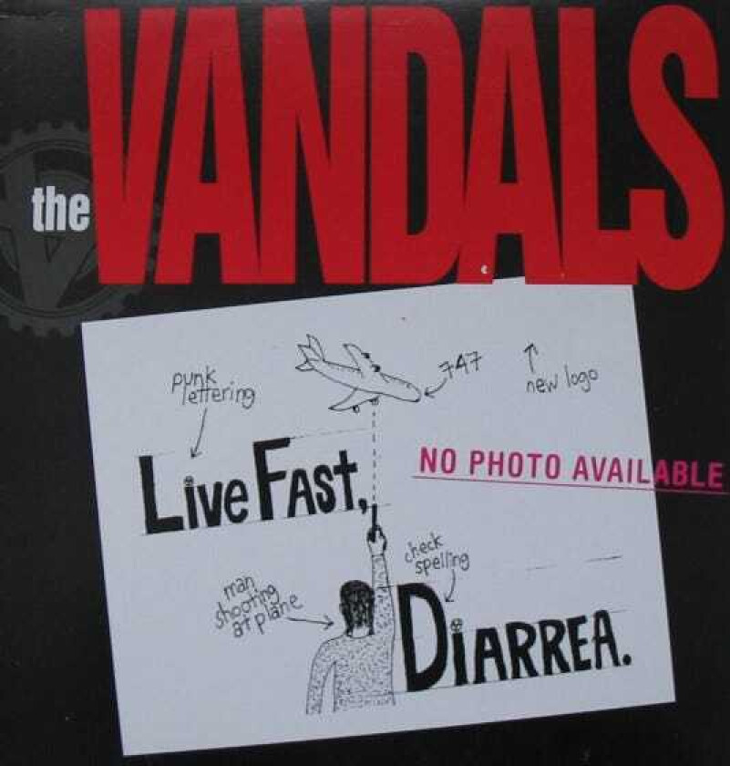 The Vandals Live Fast Diarrhea 25th Anniversary LP/Vinyl