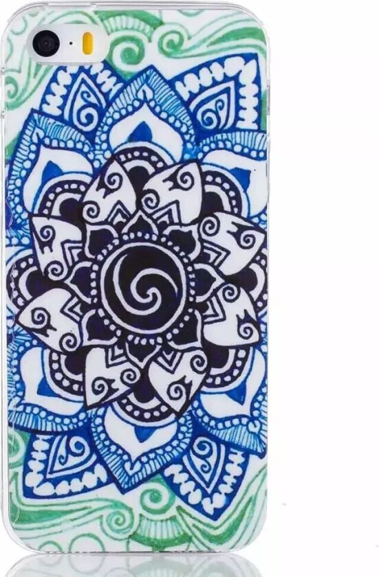 iPhone SE / 5 / 5s Fleksibel Fleksibelt Deksel - Flowers