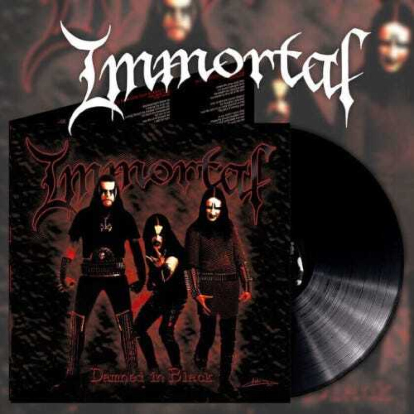 Immortal Damned In Black LP/Vinyl