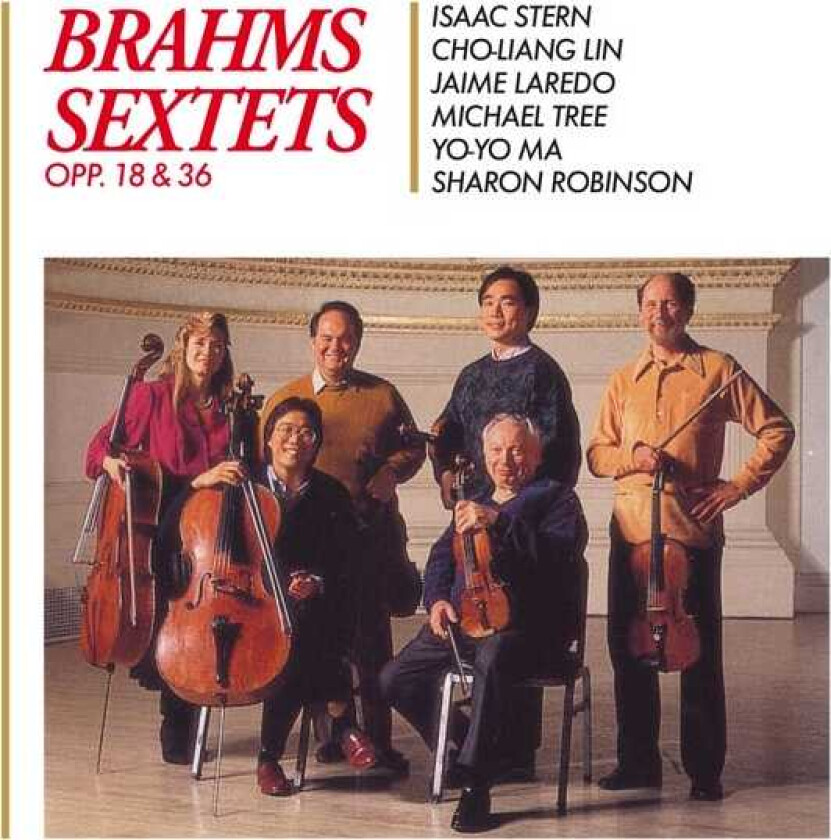 Isaac Stern, YoYo Ma, ChoLiang Lin, Jamie Laredo, Michael Tree, Sharon Robinson Brahms: String Sextets, Opp.18&36 CD