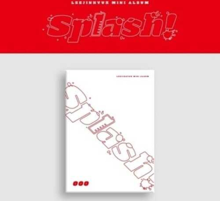 Lee Jin Hyuk Splash (OOO Version) (Incl. 80pg Photobook, Folded Poster, Photocard,PopUp Photocard, Postcard + Cl CD