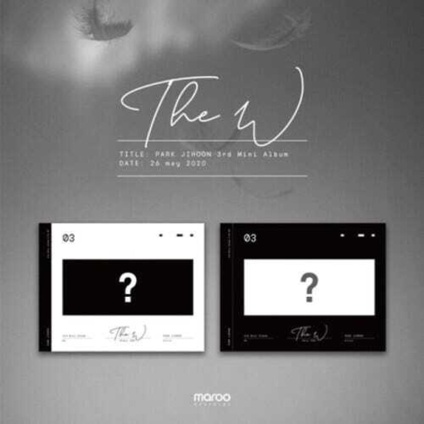 Park Ji Hoon  The W (Incl. 56pg Photobook, Photocard + Specialphotocard)  CD