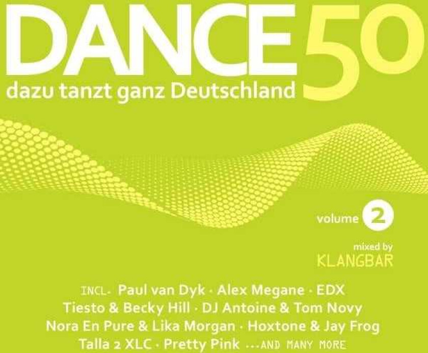 Diverse Artister, Diverse Electronica  Dance 50 Vol.2  CD