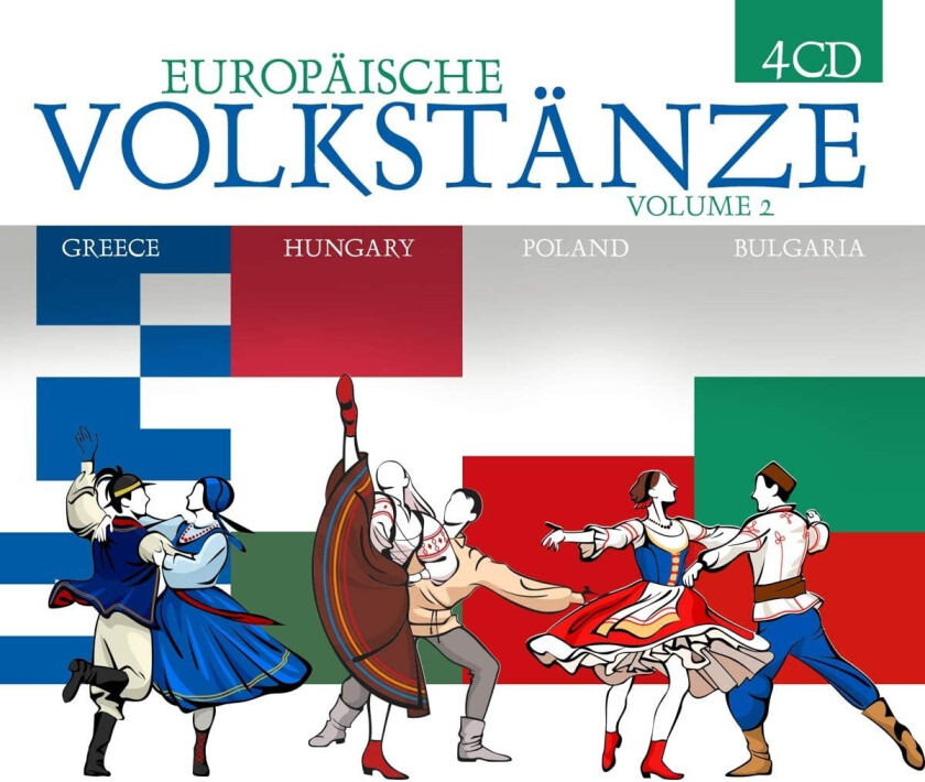 Diverse Artister, Diverse World Music  Europäische Volkstänze Vol.2  CD