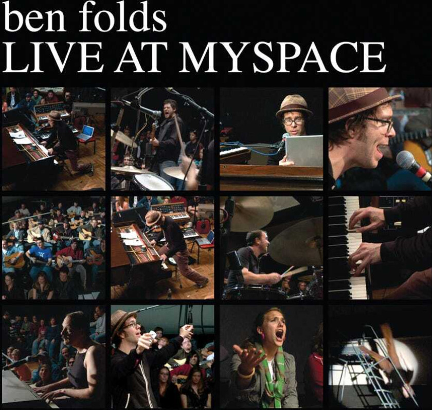 Ben Folds Live At Myspace CD