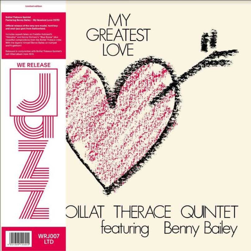 Boillat Therace, Benny Bailey My Greatest Love LP/Vinyl