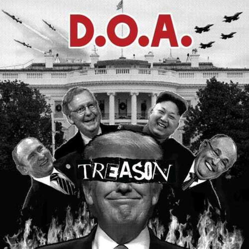 D.O.A. Treason LP/Vinyl