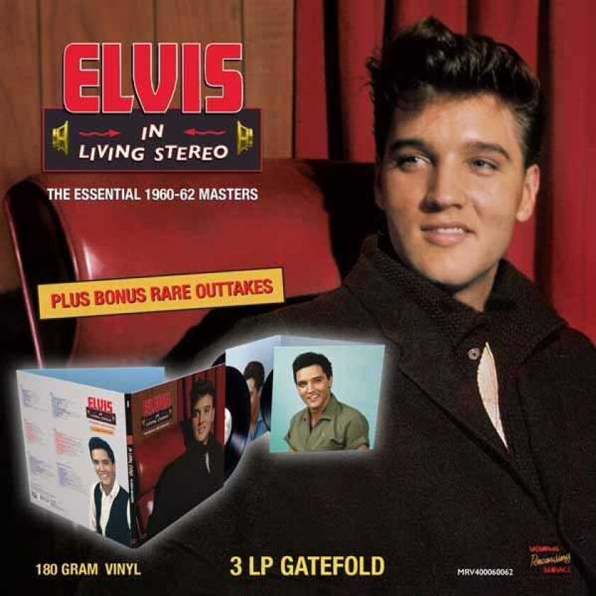 Elvis Presley In Living Stereo: Essential 196062 Masters LP/Vinyl