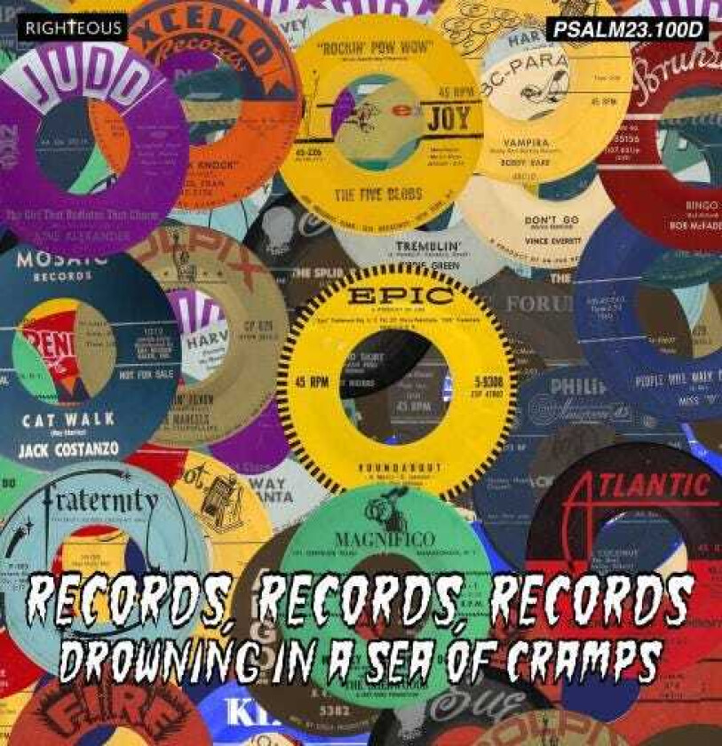 Diverse Artister, The Cramps  Records, Records, Records;Drowning In A Sea Of Cramps  CD