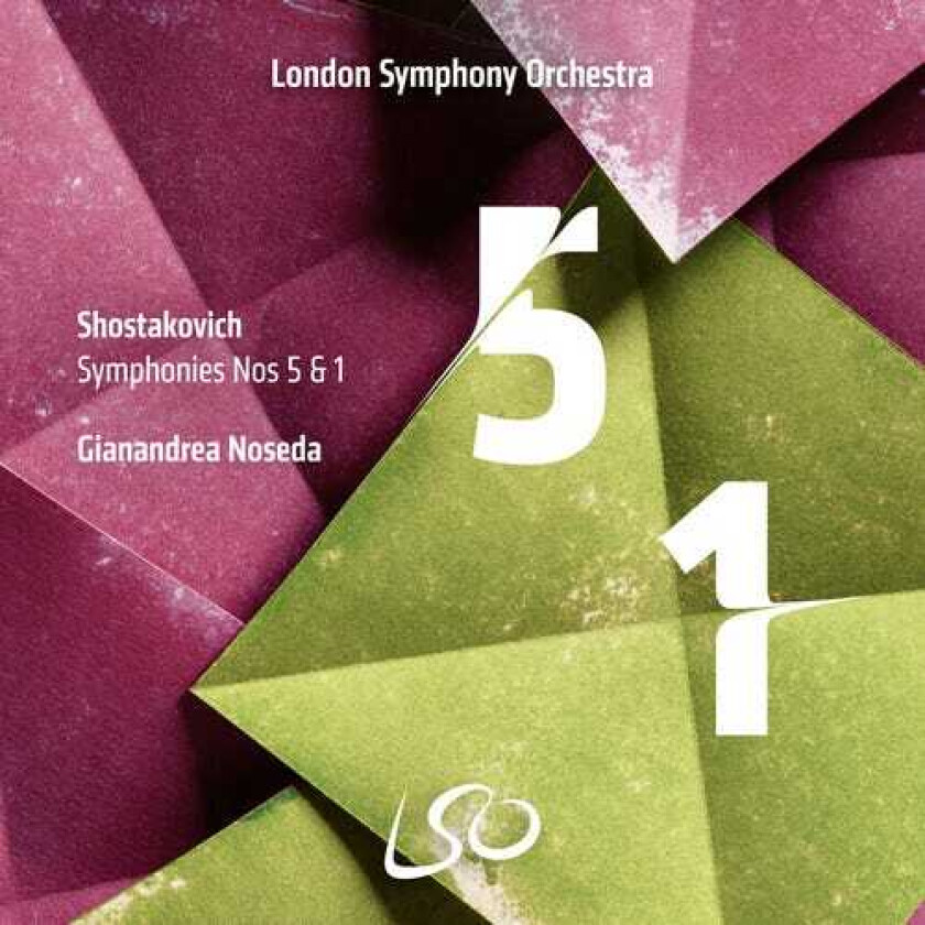 London Symphony Orchestra, Gianandrea Noseda Shostakovich: Symphonies Nos. 5 & 1 CD