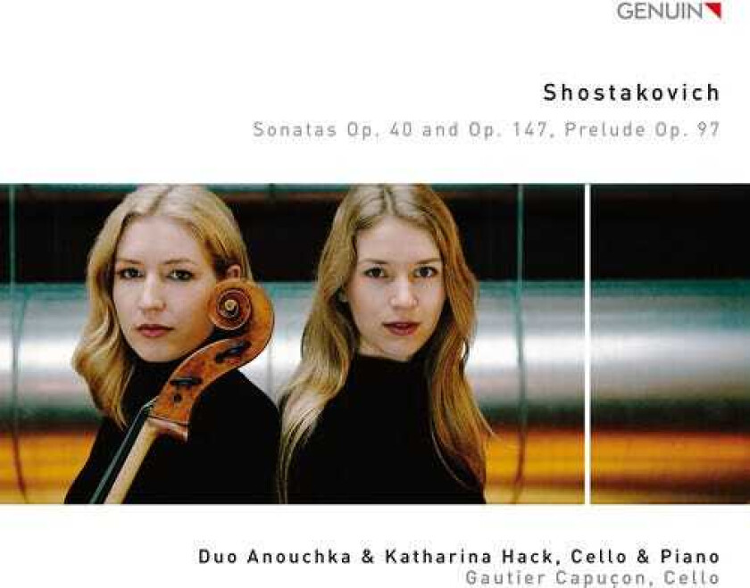 Duo Anouchka & Katharina Hack Shostakovich: Sonatas Op. 40 And Op. 147 CD