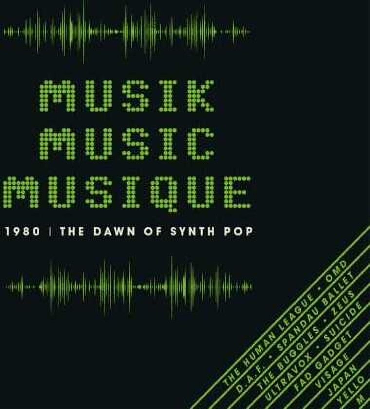 Diverse Artister  Musik Music Musique 1980:Dawn Of Synth Pop  CD