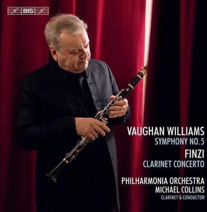 Michael Collins, Philharmonia Orchestra Symphony No. 5; Finzi: Clarinet Concerto CD