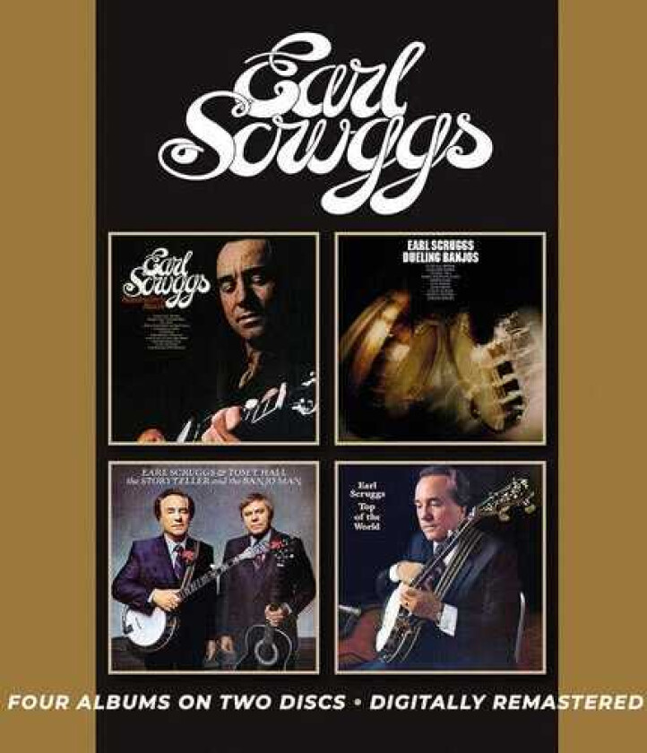 Earl Scruggs Four Albums On Two Discs CD