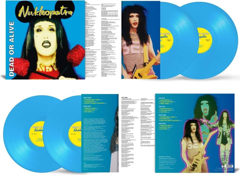 Dead Or Alive Nukleopatra LP/Vinyl