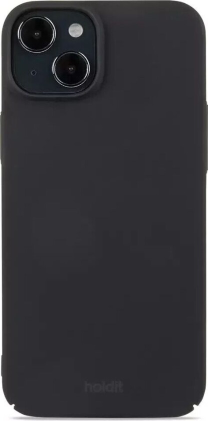 Holdit iPhone 15 Plus Slim Plast Deksel - Svart