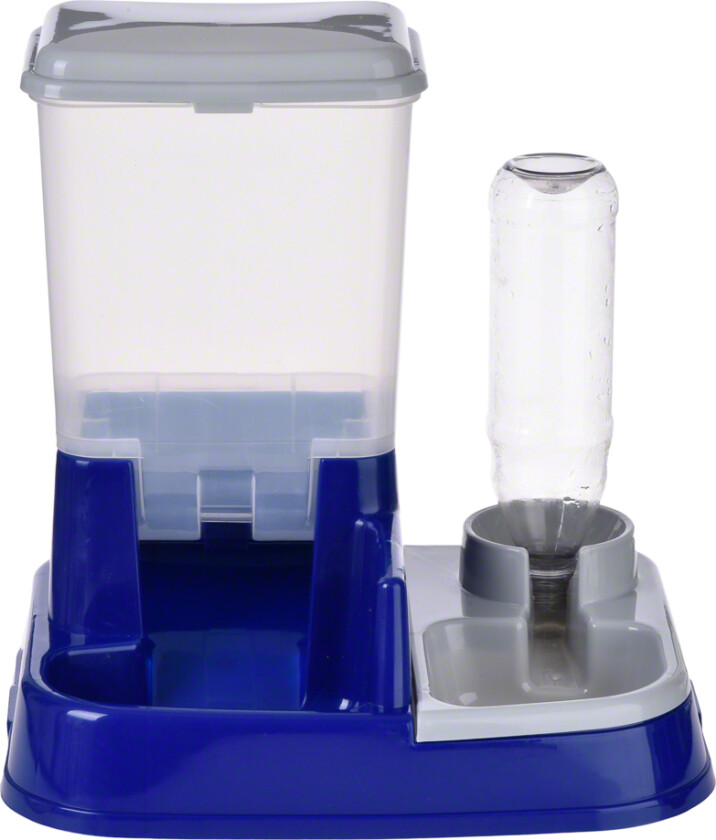 Vann- og forautomat 2in1 - 5,0 l tørrfôrautomat + vannfontene