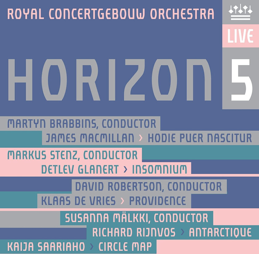 Royal Concertgebouw Orchestra  Horizon 5  CD