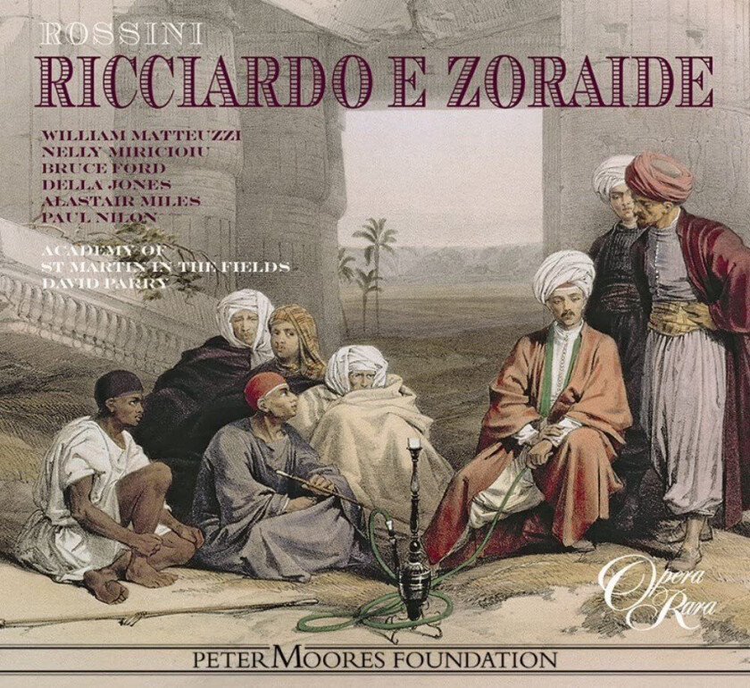 David Parry Rossini: Ricciardo E Zoraide CD
