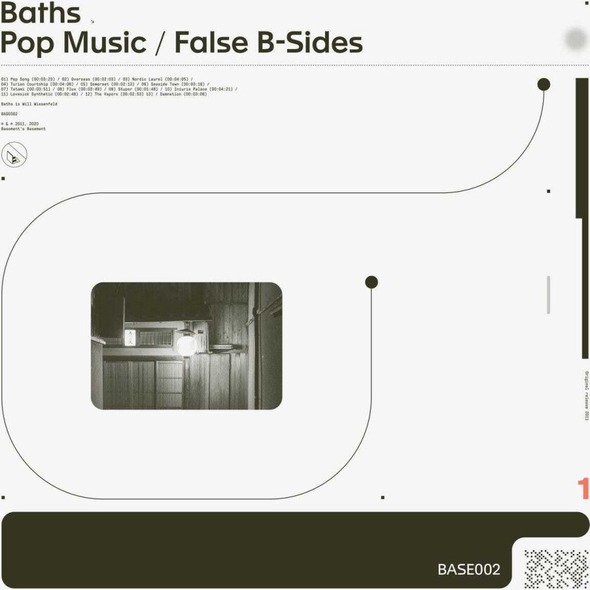 Baths Pop Music/False BSides LP/Vinyl