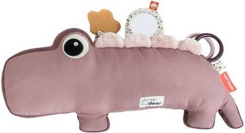 Done By Deer Tummy Time Activity Toy Croco, Powder