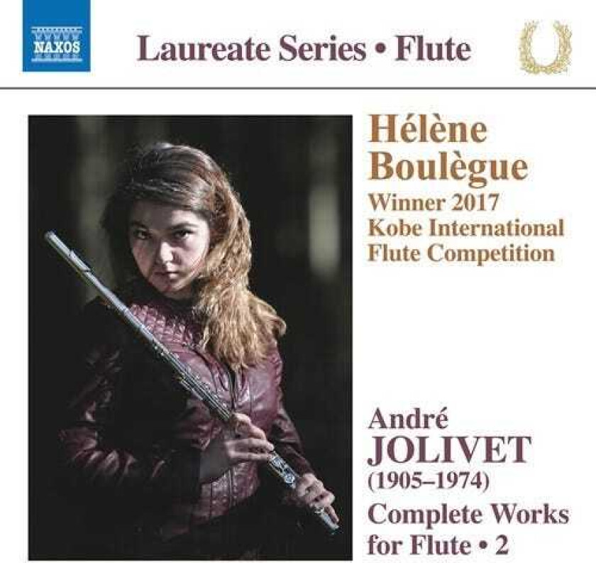 ANDRE JOLIVET, Helene Boulegue  Jolivet: Complete Works For Flute, Vol. 2  CD